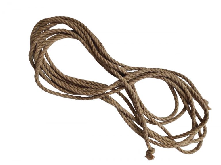 Raw Japanese Jute Rope ‘Ogawa’ 6mm Painful Touch